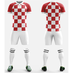 Lightweight Soccer Uniforms with Quick-Drying Features for <b>Athletes</b> Soccer Kits Crafted from Polyester and Cotton - Product Image 5