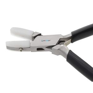 Alicates Profesionales de Punta Plana para Joyería de 115 mm con Empuñadura Azul - Product Image 5