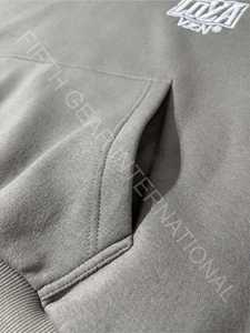 Survêtement 100% coton molletonné 350 g/m² pour femmes avec logo brodé Ensembles 2 pièces Ensemble de jogging - Product Image 5