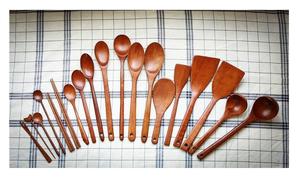 Cuillère en bois personnalisable en gros mini cuillères à café en bois fabriquées au Vietnam de haute qualité - Product Image 4