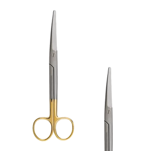 Ciseaux à pansements Mayo en acier inoxydable Instruments chirurgicaux droits manuels de 230mm Certifié CE Utilisation en chirurgie générale Fabricant - Product Image 1