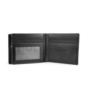 Portefeuille court en cuir de qualité supérieure pour hommes avec plusieurs emplacements pour cartes, compartiments spacieux pour l'argent liquide, design durable pour un usage quotidien - Product Image 2