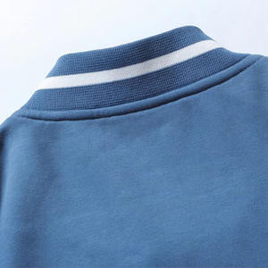 ผู้ผลิตเสื้อแจ็คเก็ตวาร์ซิตี้แบบกำหนดเอง เสื้อแจ็คเก็ตวาร์ซิตี้ผู้ชาย Avirex คอตั้ง โลโก้ด้านหน้า กันลม คุณภาพสูง สำหรับทีม - Product Image 4