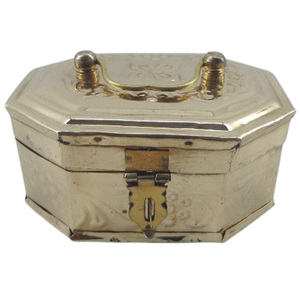 Bougeoir en aluminium décoratif pour la maison Bougeoir en céramique brillant pour décoration de Noël à la main - Product Image 4