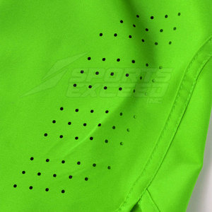 Pantalones Cortos Deportivos para Gimnasio, Sólidos, Casuales, Transpirables, de Poliéster/Nailon de Alta Calidad para Hombre - Product Image 3