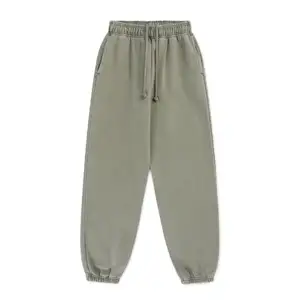 Pantaloni da Jogging autunno inverno di alta qualità pantaloni larghi pantaloni sportivi in cotone e pile