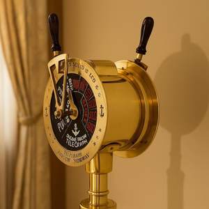 Brass Ship Telegraph Vintage <b>Nautical</b> <b>Decor</b> - Product Image 3