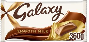Galaxy Smooth Milk Chocolate <b>Bar</b> 360g - Product Image 6