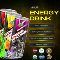 VINUT 250ml Boisson Énergisante Blanche Sans Sucre Vente en Gros OEM ODM Fournisseur d'Exportation de Boissons
