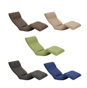 Chaise inclinable au sol sans jambes en fer au design moderne de haute qualité meilleur tissu de loisirs de confort pour les meubles de salon de bureau à domicile - Product Image 1