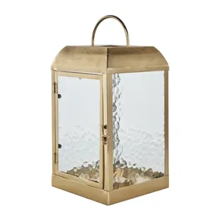 Portavelas Alto de Metal Hecho a Mano, Elegante, Aromático, Duradero, Diseño Moderno, Decoración para Exteriores, Hogar, Cocina, Navidad, Bodas - Product Image 1