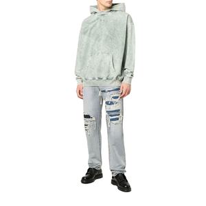 basics <b>100</b>% Cotton Made Heavyweight Vintage Acid Wash Hoodies With Pockets Quick Dry Oversized Blank Acid Wash Hoodies 2026 - Product Image 4