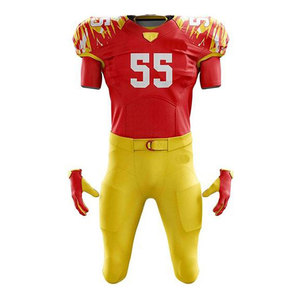 Uniforme de entrenamiento de fútbol personalizable Jersey Set Tela de poliéster con diseño impreso a través de técnica de sublimación - Product Image 2