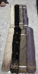 Tela de seda Premium para mujer, ropa de fiesta, trajes étnicos de boda, Material de colección festiva nupcial de diseñador - Product Image 2