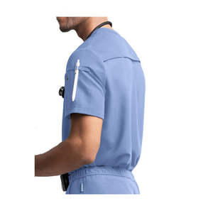 Nouvel arrivage en gros d'uniforme d'hôpital pour hommes de qualité supérieure léger respirant gommage à séchage rapide uniforme d'hôpital d'infirmière pour hommes - Product Image 3