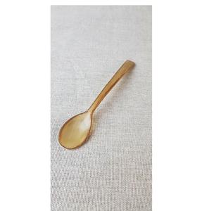 ช้อนเขาควายธรรมชาติคุณภาพสูงสำหรับคาเวียร์ ไข่ ชา น้ำตาล เกลือ พริกไทย ชา และกาแฟ จาก Vietcrafts - Product Image 3