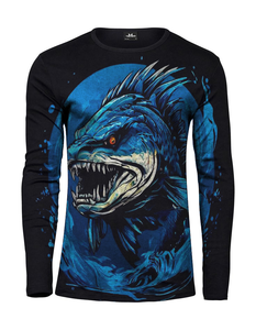 Camiseta de Pesca de Manga Larga con Protección Solar UPF50, Transpirable, de Secado Rápido, con Estampado por Sublimación, Talla Grande, con Logotipo Personalizado - Product Image 5