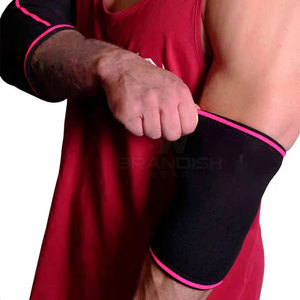 Manchons de coude de qualité supérieure pour la musculation, sport de plein air, en néoprène, fabriqués au Pakistan, vêtements de sport pour la salle de sport - Product Image 6