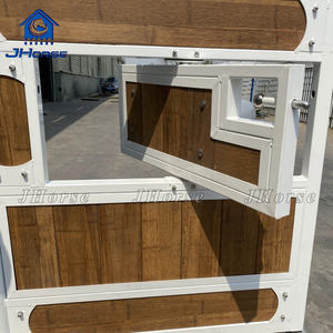 야외 마구간 문 대나무 내부 마구간 패널 판자 칸막이 스톨 박스 - Product Image 5
