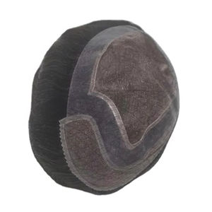 Perruque en cheveux naturels 100% humains, mono front lace, toupet, patchs, prothèse capillaire, Taz Hair BD, haute qualité - Product Image 1