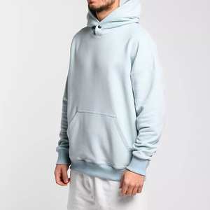 เสื้อฮู้ดกระเป๋าหน้าผ้าฝ้ายเนื้อนุ่มสำหรับผู้ชายเสื้อฮู้ดอบอุ่นมี100% สำหรับกลางแจ้งและฤดูหนาวพร้อมโลโก้แบบกำหนดเองได้ - Product Image 3