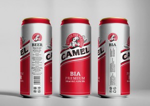 ลาเกอร์เบียร์สดข้าวสาลีขนาด330มล. บรรจุในกล่องและกล่องบรรจุ - Product Image 4