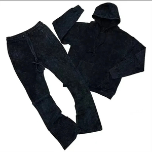 Pull personnalisé des meilleurs fabricants de vêtements pakistanais, survêtement de jogging en coton, ensemble d'hiver pour adultes - Product Image 5