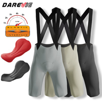 Cuissard de cyclisme rembourré Darevie Premium 6 heures, vente en gros, coupe professionnelle pour longues distances