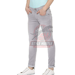 Diseño de logotipo personalizado, pantalones vaqueros de secado rápido, hechos en Pakistán, pantalones vaqueros de bajo precio en venta - Product Image 4