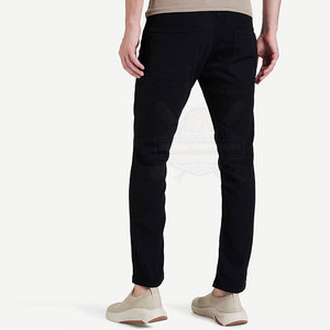 Jean Homme Personnalisable de Haute Qualité, Style Urbain, 100% Coton Respirant, Séchage Rapide, Délavage Foncé, Braguette Boutonnée, Tissu Épais - Product Image 2