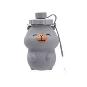 ขวดน้ำซิลิโคนพับได้ SilverJet 500 มล. ลายการ์ตูน พกพาสะดวก สำหรับกิจกรรมกลางแจ้ง ใช้ซ้ำได้ ปลอดสาร BPA - Product Image 3