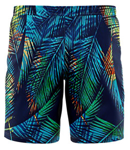 Pantalones cortos de gimnasio con estampado personalizado para hombre, ropa deportiva de poliéster sólido de secado rápido para entrenamiento en la playa, ecológica, informal, para correr, nadar, uso en la playa - Product Image 4