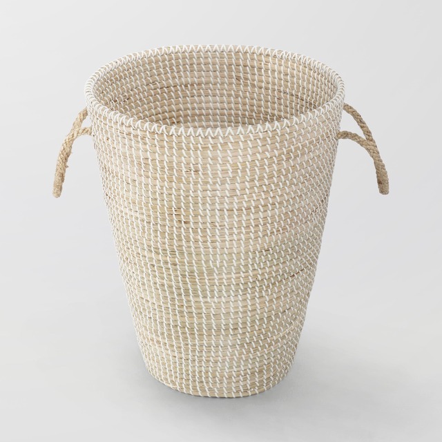 Handwoven Seagrass Laundry Baskets Lightweight Sustainable Cheap Price Sea Grass Raffia Basket From Vietnam