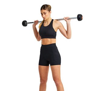 Meilleur matériau Short de sport pour femme Service OEM par Plain Factory Direct Taux réglable Qualité durable Short de sport pour femme - Product Image 3