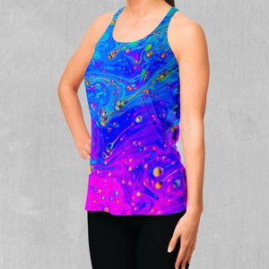 Ropa de entrenamiento para mujer, camisetas de malla, ropa deportiva para Yoga, camiseta sin mangas para mujer, camisetas sin mangas sublimadas de alta calidad para mujer con OEM - Product Image 4