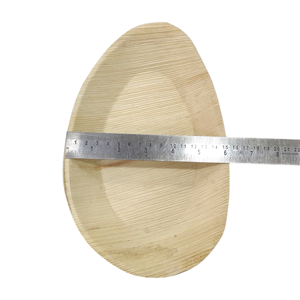 Top vente 10 pouces x 6 pouces assiette ovale Durable assiette de service profonde assiette écologique pour la cuisine salle à manger et le restaurant - Product Image 2