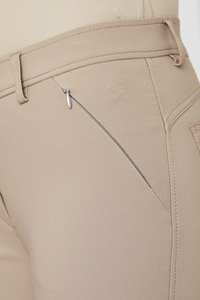 Pantalones técnicos para montar a caballo para mujer, pantalones personalizados al por mayor, ropa ecuestre, estampado de silicona, pantalones de montar con agarre completo - Product Image 3