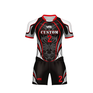 2025 Ensembles d'uniformes de rugby pour jeunes Chemise et pantalon respirants personnalisables - Product Image 5