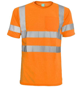 Hi Vis T <b>Shirt</b> ANSI Class 3 Reflective Safety Quick Dry <b>Short</b> Long <b>Sleeve</b> High Visibility Clothing - Product Image 5