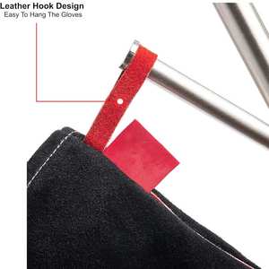 Gants de soudage industriels en cuir, résistants à la chaleur, durables, antidérapants, à séchage rapide, respirants, pour usage quotidien en extérieur - Product Image 6