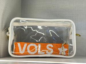 Sangle de sac perlée Go Irish, accessoire de sac élégant fait main avec personnalisation, base en coton, style sportif, idéal pour les jours de match - Product Image 5