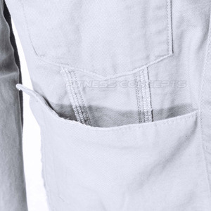 Chaqueta vaquera para hombre hecha a medida de gran tamaño más vendida Chaqueta vaquera para hombre de último diseño a precio barato - Product Image 6