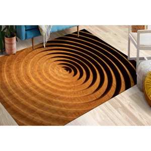Alfombra Geométrica de Madera de Haya: Alfombra Moderna y Colorida para Escaleras, Alfombra Suave No Tejida - Product Image 2