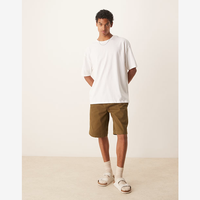 T-shirt décontracté pour homme en coton 100% de haute qualité, respirant, à séchage rapide, col rond, tendance, graphique personnalisable, tricoté
