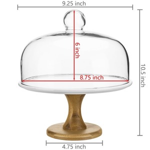 แท่นโชว์เค้กเป็นมิตรต่อสิ่งแวดล้อมผลิตจากไม้โลหะทนทาน - Product Image 2