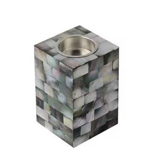 Brûleur d'encens Bakhoor arabe fait à la main luxe nacre incrusté pour la décoration de la maison à Noël, Pâques ou anniversaire - Product Image 4