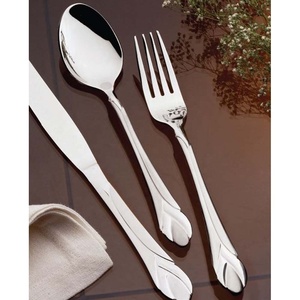 Couverts en acier inoxydable avec manche en bois, service de table moderne et en argent, vaisselle de luxe pour restaurant, mariage, maison, hôtel, livraison gratuite - Product Image 2