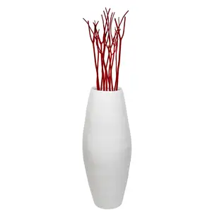 Luxe Whitespun Bambou Floral Vase À La Main Brillant Basique Bambou Fleur Vase pour Salon Moderne En Gros Usage Décoratif - Product Image 1