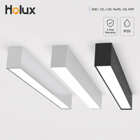 135lm/W 3 ans 18-60W 60-180cm CRI80 PF0.9 IP20 SMD2835 3000-6000K AC220-240V CE EMC RoHS CB ERP Lumière linéaire LED pour supermarché