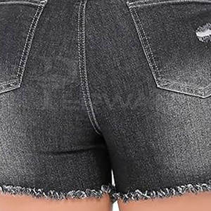 Customized Lightweight <b>Women</b> <b>Jeans</b> Shorts Comfortable Breathable Casual Wear <b>Jeans</b> Shorts For <b>Women</b> - Product Image 6
